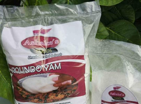 Poundo yam flour