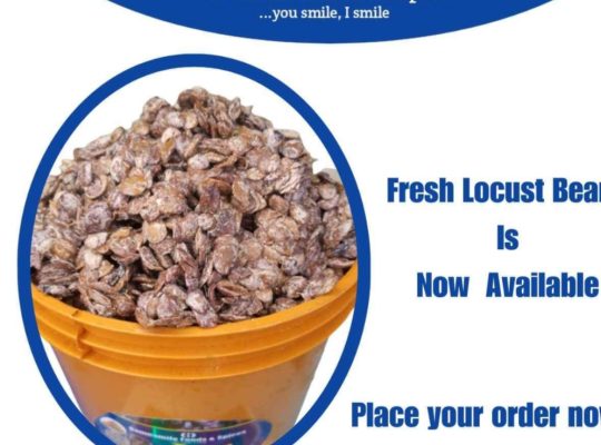 Fresh locust beans