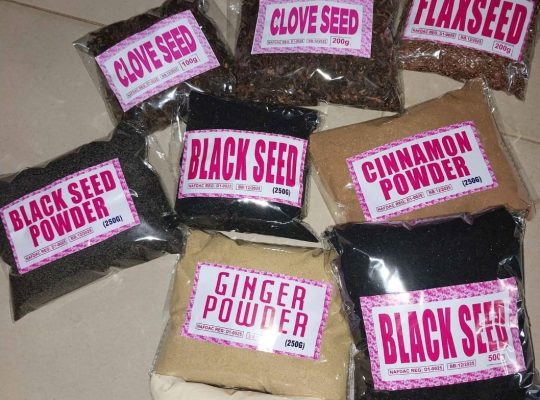 Organic seeds and powders