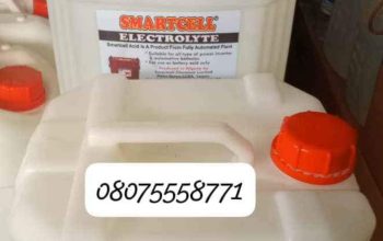 ELECTROLYTES (ACID) & DISTILLED WATER, AVAILABLE