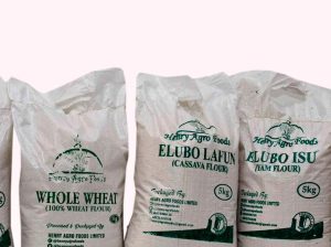 Yam Flour, Plantain Flour, Whole Wheat Flour, Acha