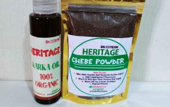 Chebe powder and karkar oil