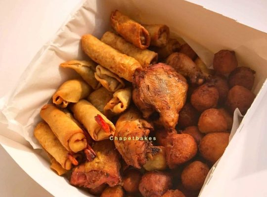 Box of small chops for 5 persons