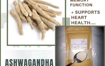 ASHWAGANDHA ROOTS AND POWDER