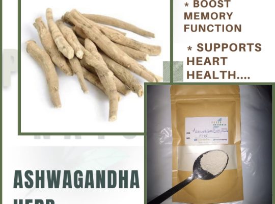 ASHWAGANDHA ROOTS AND POWDER