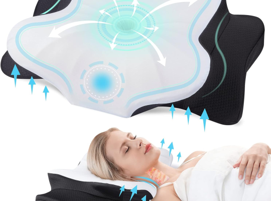 Say Goodbye to Neck Pain with the DONAMA Cervical Pillow 🖐