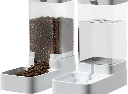 Gravity Pet Feeder and Water Dispenser